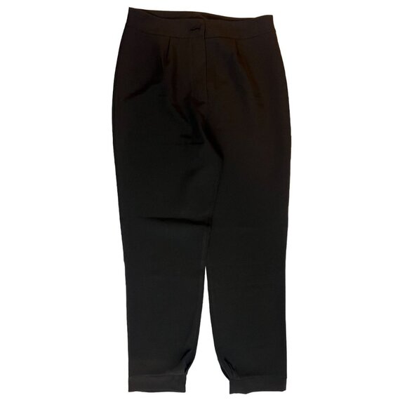 Nasty Gal Collection Ankle Dress Pants High Rise Stretch Pocket  Olive Green 12 - Picture 1 of 10